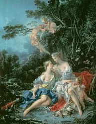 Júpiter y Calisto, 1744